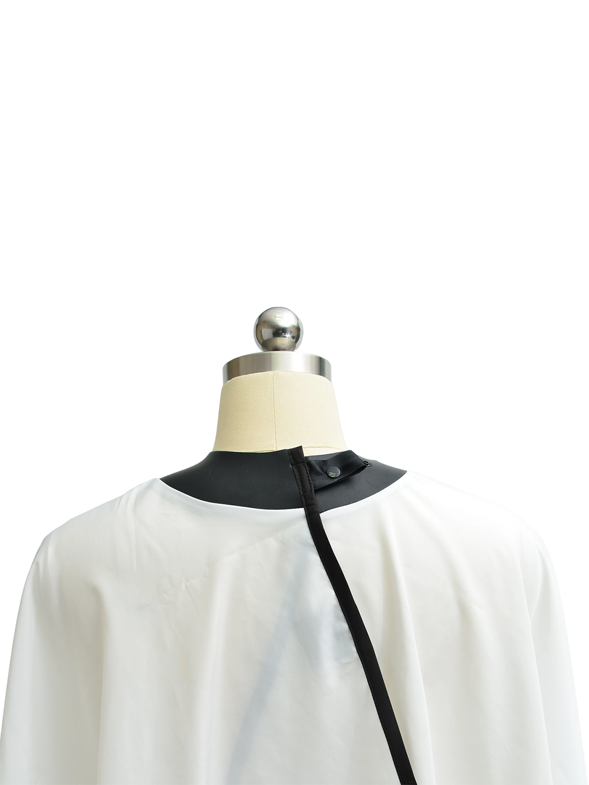 Mantella da barbiere professionale con collare in neoprene